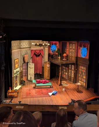 Duchess Theatre Dress Circle C16 view from seat photo