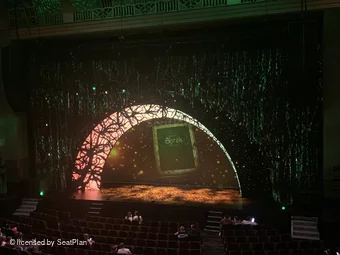 Eventim Apollo Circle Block 8 A46 view from seat photo