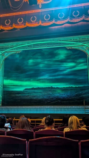 London Coliseum Stalls F17 view from seat photo