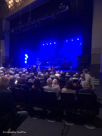 Eventim Apollo Stalls Q50 view from seat photo