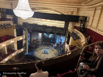 Lyric Theatre Balcony C5 view from seat photo