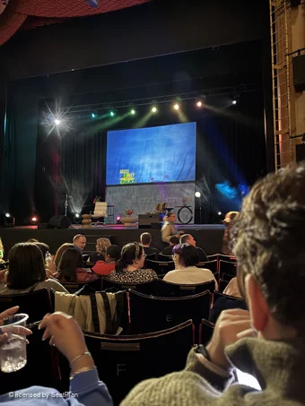 Hackney Empire Stalls H9 view from seat photo