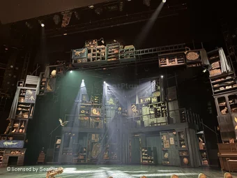 National Theatre - Olivier Stalls D21 view from seat photo