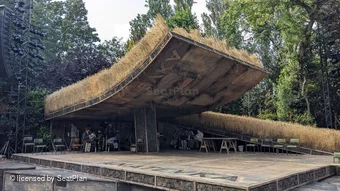 Regent's Park Open Air Theatre Lower Centre E14 view from seat photo