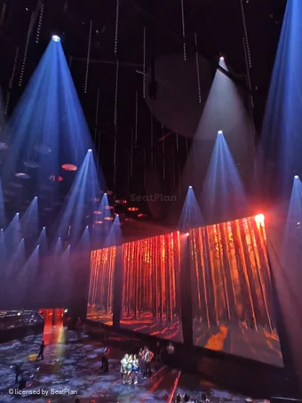 ABBA Arena Block K H5 view from seat photo