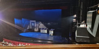 Peacock Theatre Dress Circle A4 view from seat photo