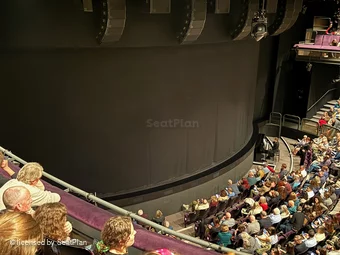 Gillian Lynne Theatre Circle C67 view from seat photo
