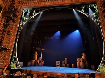 Theatre Royal Haymarket Stalls G9 view from seat photo