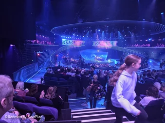 Wembley Park Theatre Locomotive Seats P10 view from seat photo