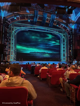 Broadway Theatre Orchestra Q2 view from seat photo