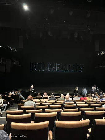 Bridge Theatre Stalls M22 view from seat photo