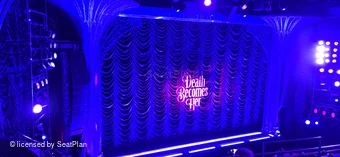 Lunt-Fontanne Theatre Front Mezzanine D11 view from seat photo