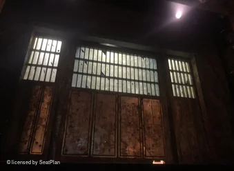 Arts Theatre Stalls BB9 view from seat photo