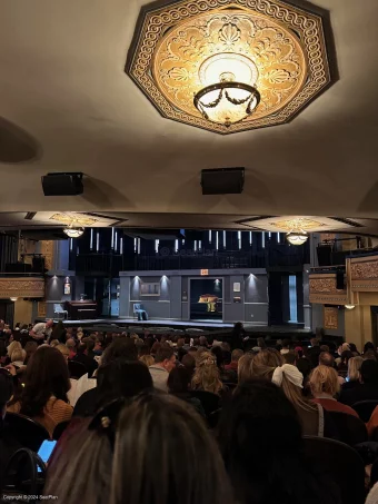 Gerald Schoenfeld Theatre Orchestra S12 view from seat photo