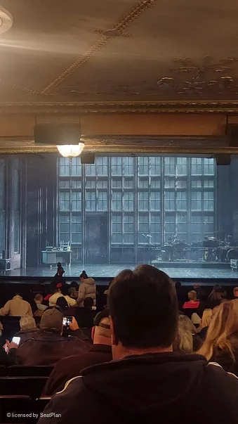 Neil Simon Theatre Orchestra Y110 view from seat photo