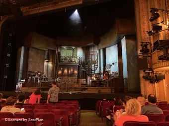 Walter Kerr Theatre Orchestra M2 view from seat photo