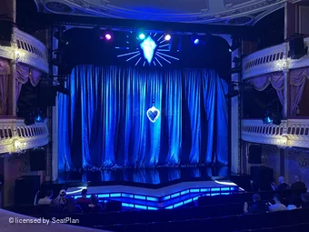 Criterion Theatre Dress Circle A19 view from seat photo