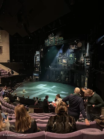 National Theatre - Olivier Stalls L3 view from seat photo