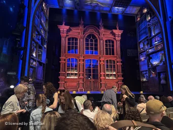 Savoy Theatre Stalls G18 view from seat photo