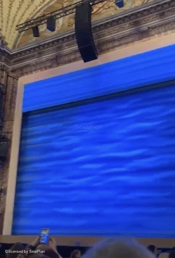 Novello Theatre Stalls J6 view from seat photo