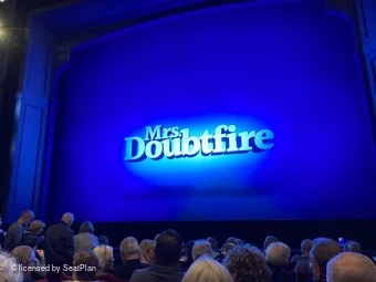 Shaftesbury Theatre Stalls H14 view from seat photo