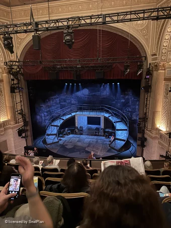 Samuel J. Friedman Theatre Mezzanine D119 view from seat photo