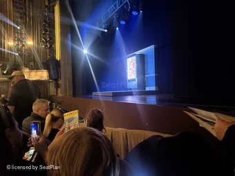 Nederlander Theatre Orchestra C12 view from seat photo