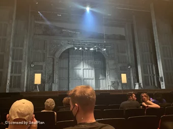 Sadler's Wells Stalls A22 view from seat photo