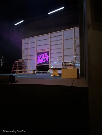 Royal Court Theatre Stalls B5 view from seat photo