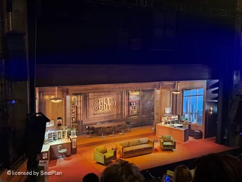 Nederlander Theatre Mezzanine F15 view from seat photo