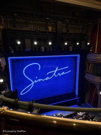 Aldwych Theatre Grand Circle A23 view from seat photo