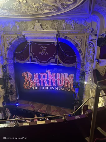 Richmond Theatre Upper Circle C1 view from seat photo