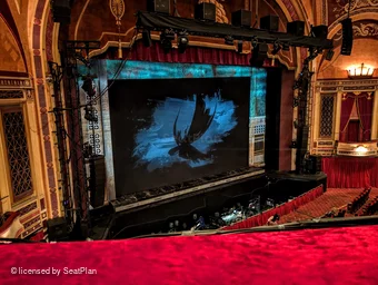 Liverpool Empire Circle A56 view from seat photo