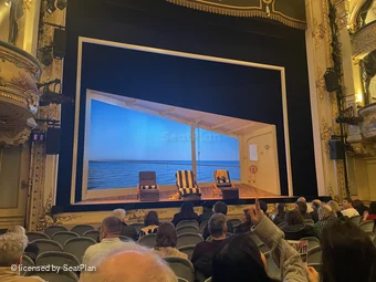 Wyndham's Theatre Stalls J23 view from seat photo