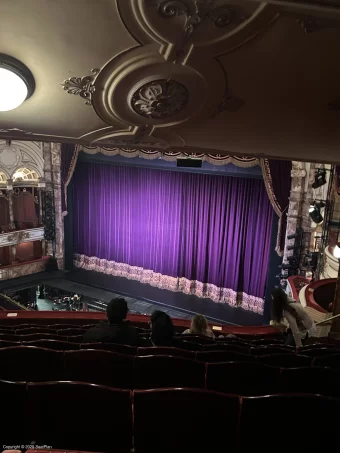 London Coliseum Upper Circle J2 view from seat photo