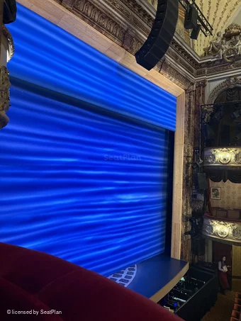 Novello Theatre Dress Circle AA17 view from seat photo