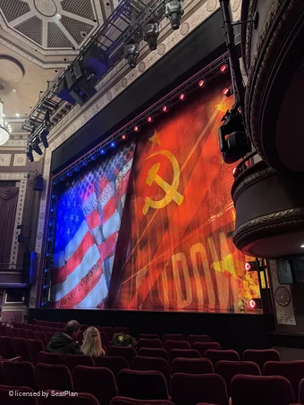 Imperial Theatre Orchestra G20 view from seat photo