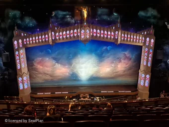 Prince of Wales Theatre Circle K25 view from seat photo