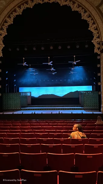 Lyric Hammersmith Stalls N9 view from seat photo