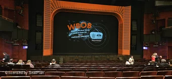 Marquis Theatre Orchestra Q105 view from seat photo