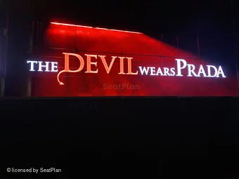 Dominion Theatre Stalls B25 view from seat photo