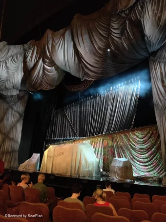 Majestic Theatre Orchestra F10 view from seat photo