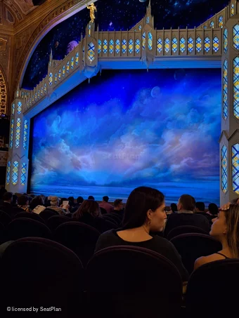 Eugene O'Neill Theatre Orchestra K16 view from seat photo