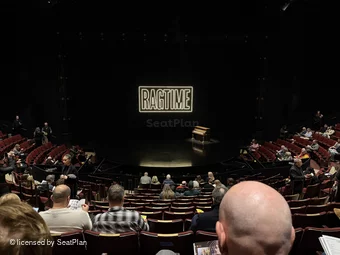 Vivian Beaumont Theater Orchestra P305 view from seat photo