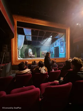 Charing Cross Theatre Stalls F11 view from seat photo