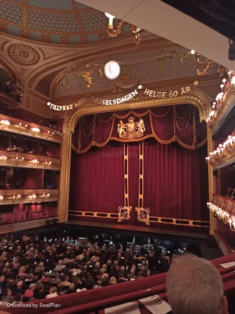 Royal Opera House Donald Gordon Grand Tier B36 view from seat photo