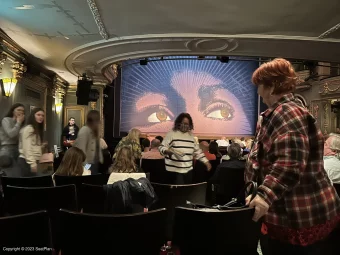 Aldwych Theatre Stalls N22 view from seat photo