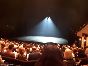 Barbican Theatre Stalls P8 view from seat photo