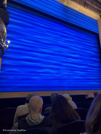 Novello Theatre Stalls G23 view from seat photo