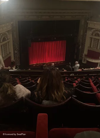 Edinburgh Playhouse Balcony P45 view from seat photo